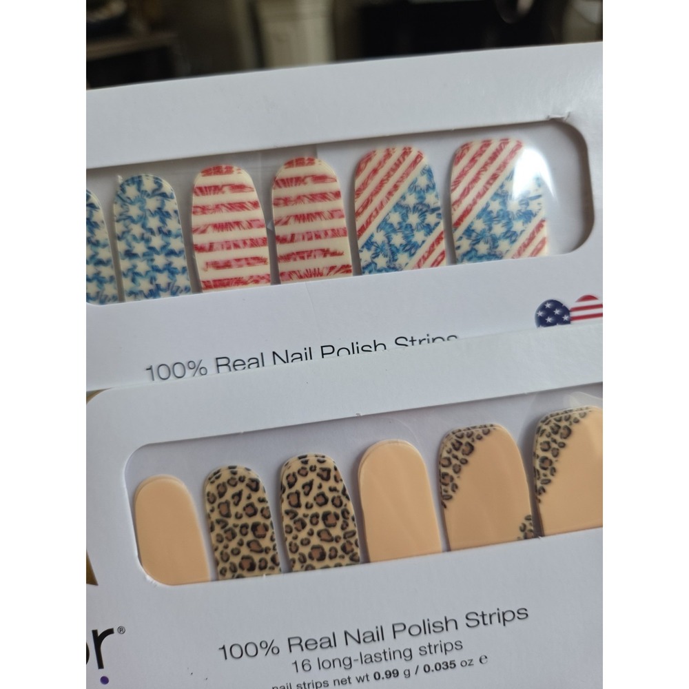 COLOR STREET NAIL STRIPS Lot Of 24 Nail Polish Strips Assorted Colors Designs - Picture 16 of 16